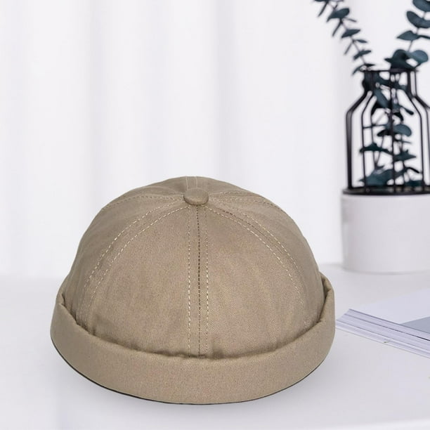 Gorra Skullcap Sin Visera Para Cabezas Grandes - Algodón, Ajustable, Plegable, Tallas L/XL