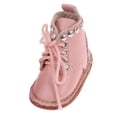 thumbnail image 1 of 1/6 Lovely Pink PU Leather Boots Shoes '' Doll Clothes toy for kids Playset, 1 of 9