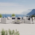 thumbnail image 2 of Modway Saybrook Canapé Sectionnel 6 Pcs Rembourré pour Patio Extérieur, 2 of 11