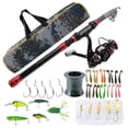 thumbnail image 2 of Fishing Rod Reel Set,Lure Rod Set Carbon Lure Pole Kit Lure Rod Set Advanced Technology, 2 of 14