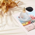 thumbnail image 5 of 1bag 1set Glass Openable Perfume Bottle Vintage Refillable Perfume Bottle with Aluminum Findings 1pc Plastic Funnel & 1pc Disposable Plastic Transfer Pipettes White 11.1x6.7cm, 5 of 9