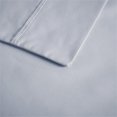 thumbnail image 4 of Pemberly Row Ensembles de Draps Rafraîchissants en Coton et Polyester Contemporain en Bleu, 4 of 9