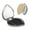 Heart Shape, variant on Picia Vintage Keys for Compact Vanity Mirror , Travel Makeup Mirror , Portable Magnifying Cosmetic Mirror for Daily, Work, Business-Heart Shape