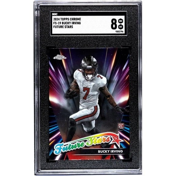 2024 Topps Chrome Future Stars Bucky Irving #FS-19 RC SGC 8