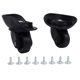 thumbnail image 2 of Vuelas De Maleta De Equipaje, 1 Par De Carro De Cascos Rueda De Equipaje DIY Para Reemplazo, 2 of 7