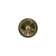 thumbnail image 3 of First Secure by Schlage Hawkins Keyed Entry Door Knob Lock in Antique Brass for Exterior, 3 of 9