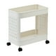 thumbnail image 2 of Fiudx Estantería Móvil con Ruedas, Solución de Almacenamiento Multifuncional, Diseño Compacto, Ruedas de Suave Deslizamiento, Uso Flexible, Organizador para Cocina, Baño y Sala de Estar, Tamaño 38,5, 2 of 6