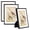 Black-4x6-3P, variant on 3.5x5 Brpicture Frames 3pk Fits 2.5x3.5 Mat Tabletop Wall