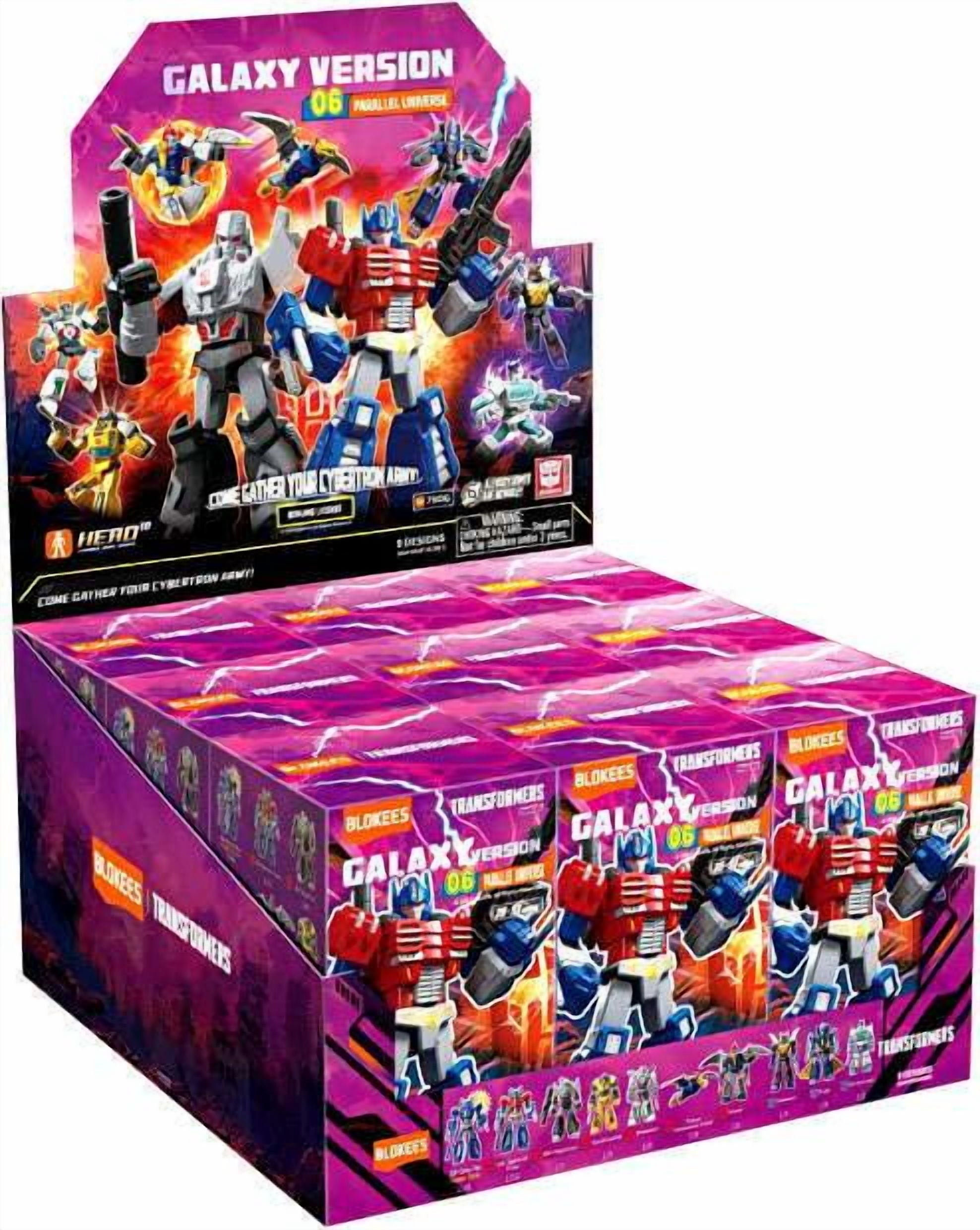 Galaxy Version Vol. 7 Box of 9 Blind Box Model Kits | Transformers