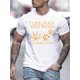 thumbnail image 1 of 1pc Men'S Summer Casual Crew Neck T-Shirt with "I Like Dogs and Weed" Print, Knit Fabric with Slight Stretch, Regular Fit for Adults, 1 of 7