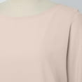 thumbnail image 5 of Women's 3/4 Sleeve Round Neck Layered Summer Large Size Maxi Dresses Sleeve Button Down Abaya Casual Dress Dubai Outfits Scarf Women Fashion Dresses for Girls Chiffon Hijab Chiffon Hijabs for Women, 5 of 7