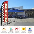 thumbnail image 7 of QSUM Detailing Sign Feather Flag with Pole Kit,8.2FT Detailing Decoration Display, Detailing Business Sign,Detailing Swooper Flag, 7 of 7