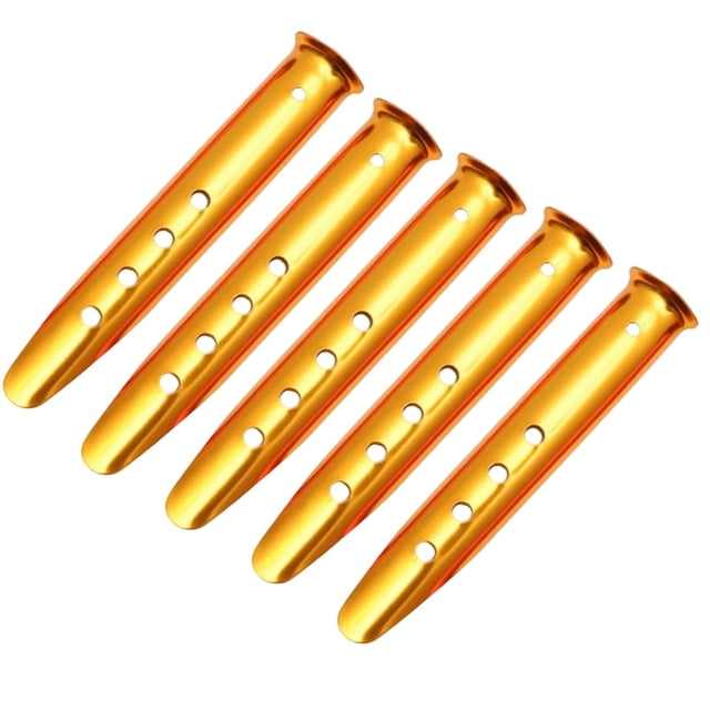 5 uds. Estacas para tienda de campaña, clavos para el , ancla, nieve, arena, tienda de campaña, clavo en forma de U, aleación de aluminio para Amarillo 23cm SM SunniMix estacas ligeras para tiendas de campaña