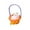 Orange, variant on TechWave Funny Toys Cat In The Lace Hanging Doll Toy Mini Cat In Shoe With Meows Sounds Sleeping Cute Kitty Toys For Kids Boys Girls