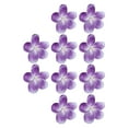 thumbnail image 1 of Kearding 10x decoración de fiesta flores artificiales para ambiente festivo decoración de boda de amplia aplicación púrpura oscuro Type3 NO3, 1 of 6