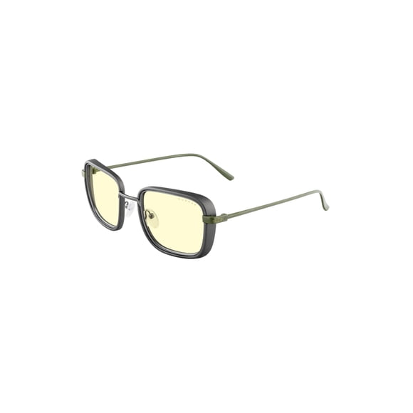 Fallout Unisex's Vault 33 Blue Light Gaming Glasses, Gunmetal/Olive, 57mm