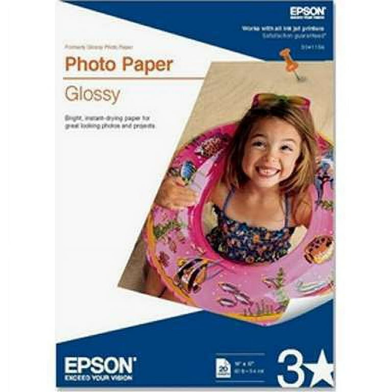 Glossy Photo Paper, 9.4 mil, 11 x 17, Glossy White, 20/Pack Glossy Photo Paper, 9.4 mil, 11 x 17, Glossy White, 20/Pack
