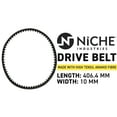 thumbnail image 3 of Niche Drive Belt for Polaris ACE Ranger 150 RZR 200 3050270 UTV 519-CDB2289T, 3 of 5
