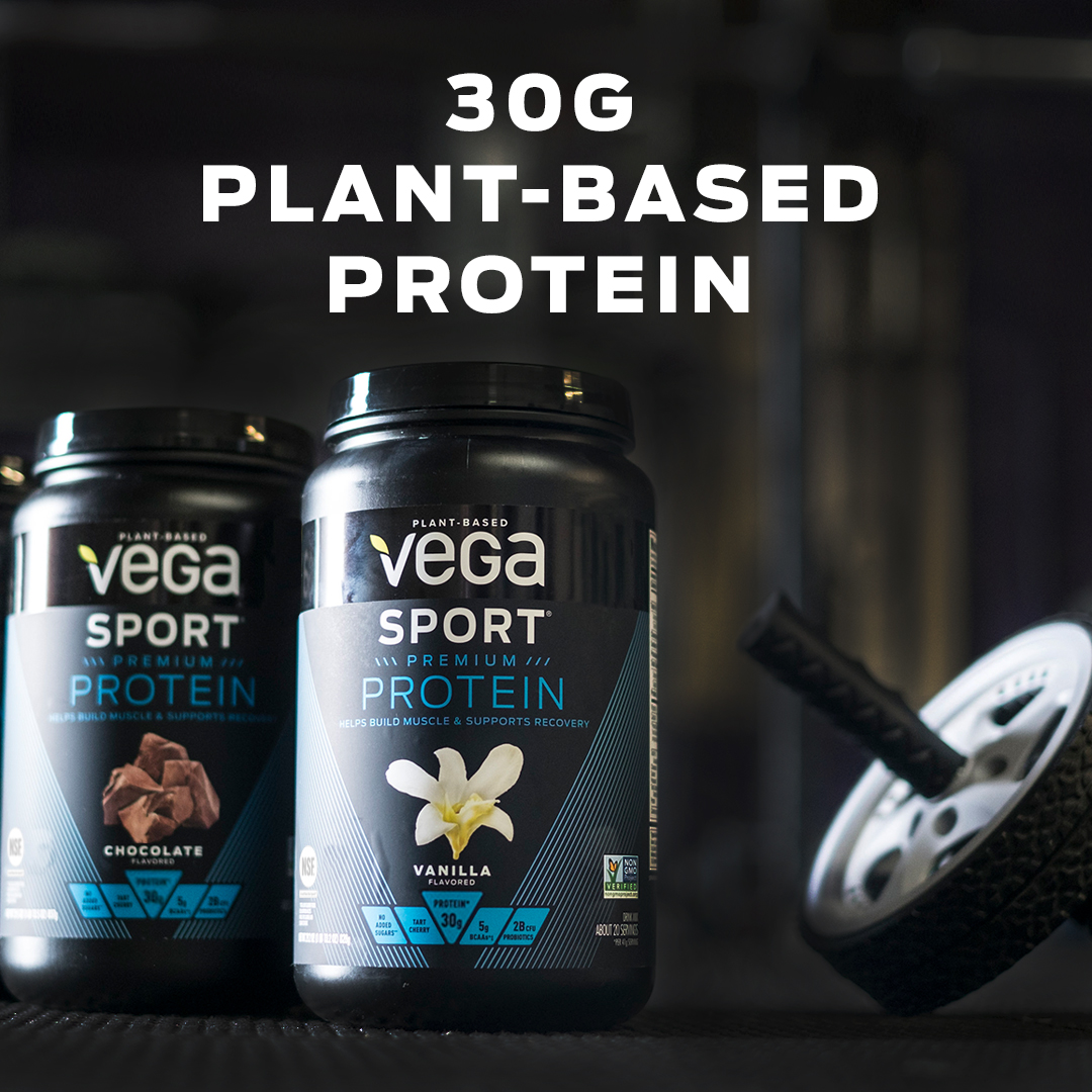 Vega Sport Premium Plant Protein Powder Vanilla 30g Protein 41lb 656oz 1186