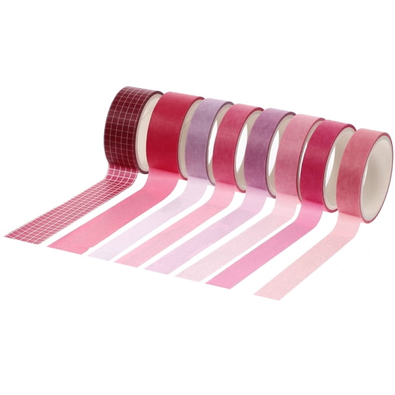 HOOWIFFY Decorative Washi Tape 8 Rolls 11.8x0.4in