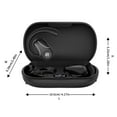 thumbnail image 2 of xjwjuw SP30 Bluetooth Earbuds with Rotating Hook, Conduction Sound Technology, Noise-Cancelling, Long Battery Life, Secure Fit, Running, Cycling, Gym, Outdoor Sports, Travel, 2 of 7