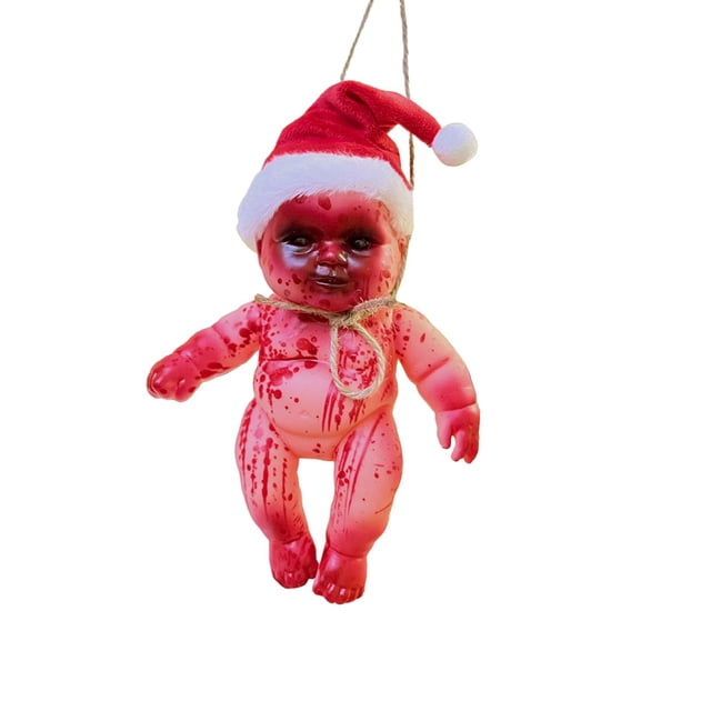 Muñecas espeluznantes de Halloween, muñeca encantada, accesorios aterradores Muñecas aterradoras de Halloween, muñeca zombi colgante aterradora, para chico Baoblaze Muñeca espeluznante de Halloween