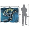 thumbnail image 5 of Batman Blanket, 50"x60", Heed The Call Silky Touch Sherpa Back Super Soft Throw Blanket, 5 of 5