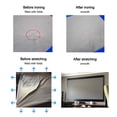 thumbnail image 3 of Tissu Réfléchissant Anti-Lumière pour Écran de Projecteur Portable Simple pour Maison Bureau Extérieur Rideau HD 3D 4K Augmente la Luminosité, 3 of 6