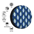 thumbnail image 5 of Bingfone Beautiful King Penguin Pattern Spare Tire Cover Weatherproof Universal Wheel Protectors For Rv Camper Travel Trailer Suv Truck 16 Inch, 5 of 9