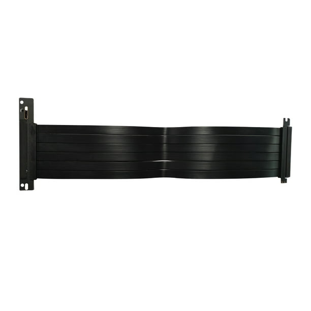 Bearachild 15/20/30/40cmSuper Speed PC Tarjetas gráficas Conector PCI Cable Card PCI-E X16 3.0 Adaptador de extensión de cable Cables de computadora 90 grados 40cm