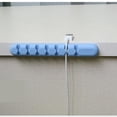 thumbnail image 5 of Cable Cable Cable Clip Organizador Titular Línea Ordenada 7 ranuras perfke Cable de almacenamiento, 5 of 5