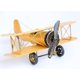 thumbnail image 1 of Modelo de Avión de Hélice Retro LIUXGMXG de Hierro Forjado Amarillo, 1 of 3