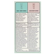 Miami Beach Bum Smoothing Oregano Body Duo with Bum + Body Cream and Coco Body Scrub, 1 and 1.7 oz