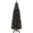 thumbnail image 1 of Árbol de Navidad artificial preiluminado YITAHOME 2,3 m con 350 luces, 1 of 8