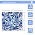 thumbnail image 5 of SKYSONIC Palm Leaf Cotton Washcloths Set of 4, Highly Absorbent Soft Fingertip Towel for Bathroom, Gym, Hotel and Spa, 12 x 12 Inch, 5 of 7