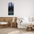 thumbnail image 3 of Stupell Industries Deer in Mountain Landscape Nature Painting Gallery Wrapped Canvas Print Wall Art, 17 x 40, 3 of 8