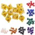 thumbnail image 2 of Dados poliédricos para juegos de mesa, juego de mesa para fiestas de cumpleaños, D8, D10, 8 y 10 caras, 10 unidades, 2 of 4