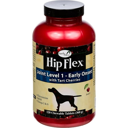 UPC: 0797801000314 | NaturVet Overby Farm Hip Flex Level 1 Chewable Tablets