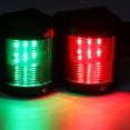thumbnail image 3 of Feu de Signalisation de Navigation, une Paire de Feux de Signalisation IP66 Rouge Vert LED Avertissement de Navigation Remplacement pour Pontons Bateaux de Pêche Marins Yachts, Rouge et Vert, 3 of 8