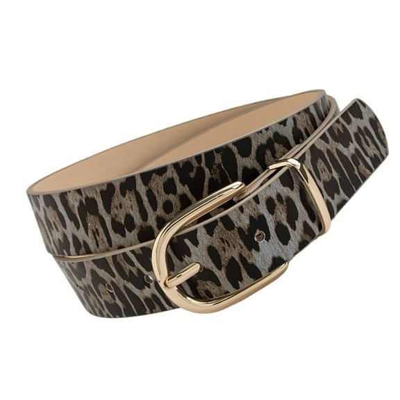 SDFGTstore Stylish Animal Print Waist Belt PU Leather Waistband For Women Daily Wear All Matching Waist Decorative Accessory