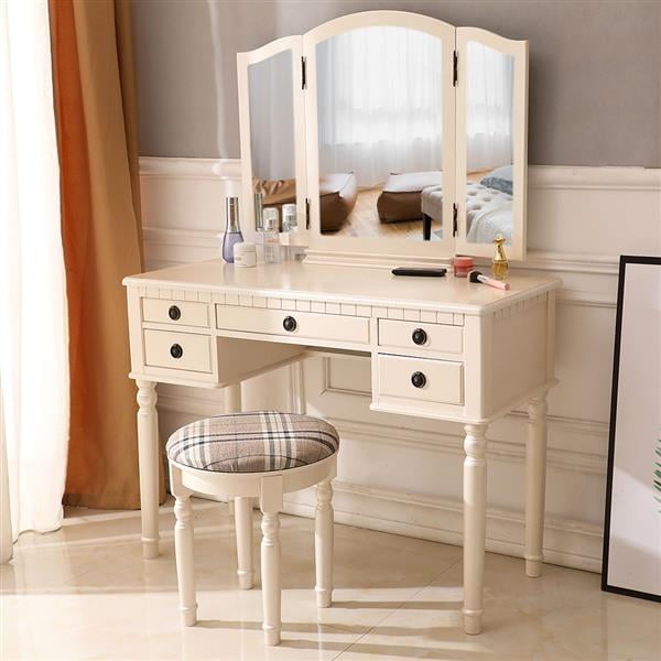 three fold dressing table mirror