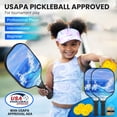 thumbnail image 2 of Set de palas de pickleball MTEN con superficie de fibra de vidrio con 2 bolas, 2 of 7
