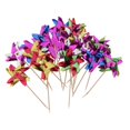 thumbnail image 2 of Pack of 100pcs Windmill Food Sticks Cocktail Party Table Decor, 2 of 8