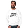 thumbnail image 3 of Jesus Holy Spirit Faith Driven Sweatshirt for Men or Women Brisco Brands S, 3 of 6