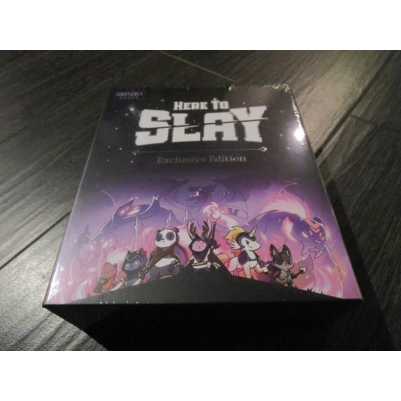 NEW Here to Slay Board Game Sealed Kickstarter Exclusive Edition KS