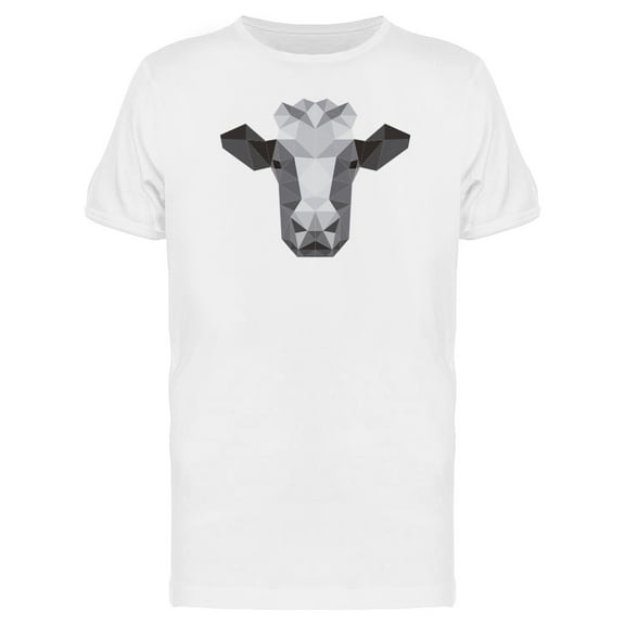 Abstract Gray Cow Head Tee Men's -Image by Shutterstock