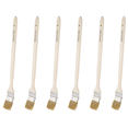 thumbnail image 1 of 6X 2 Inch Wide Wooden Handle Metal Ferrule Faux Bristle Radiator Brush, 1 of 8