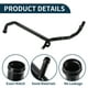 thumbnail image 4 of Manguera del radiador Unique Bargains Manguera de calefacción del radiador Manguera de salida del radiador para Honda Accord 2003-2005 No.19510RAAA00 Tubo de refrigerante de hierro negro 1 Pc, 4 of 6