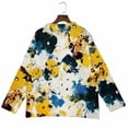 thumbnail image 6 of Kaondbfi Women's Cardigan, Open Front Cardigans Cute Flower Print Sweaters Crew Neck Button Down Trendy Fall Tops Coat Winter Clothing for Women, 6 of 7