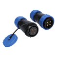 thumbnail image 4 of Aviation Plug Socket IP68 Waterproof Solderless Male Female Pair Connector 250V 45A LP284 Pin, 4 of 5